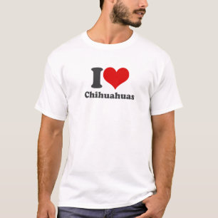 I Love Chihuahuas Retro Vintage Athletic T-Shirt