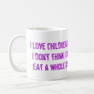 I Love Children Coffee Mug