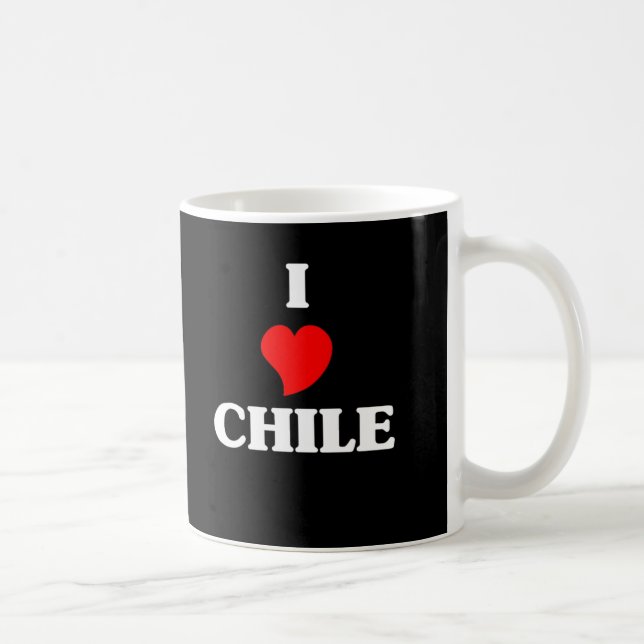 I Love Chile Coffee Mug (Right)