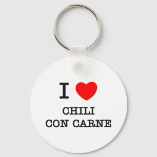 I Love Chilli Con Carne Key Ring