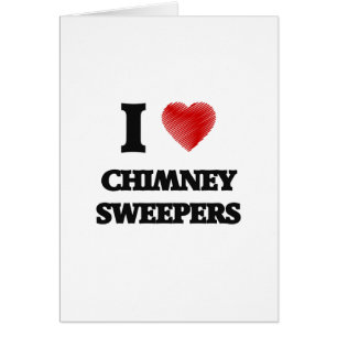 I love Chimney Sweepers (Heart made from words)