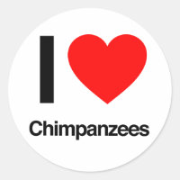 i love chimpanzees