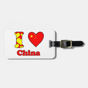 I love China Luggage Tag