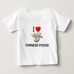 I Love Chinese Food Baby T-Shirt