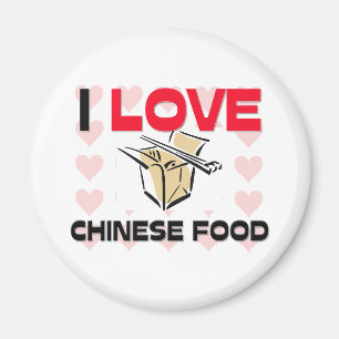 I Love Chinese Food Magnet