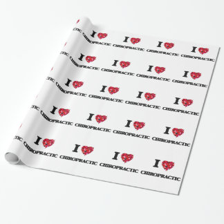 I love Chiropractic Wrapping Paper