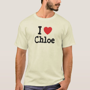 I love Chloe heart T-Shirt