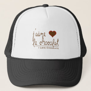 I Love Chocolate, in French! Trucker Hat