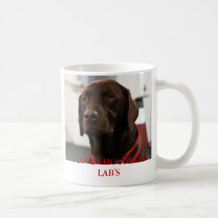 I LOVE CHOCOLATE LAB'S MUG