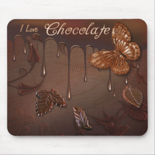 I Love Chocolate Mousepad