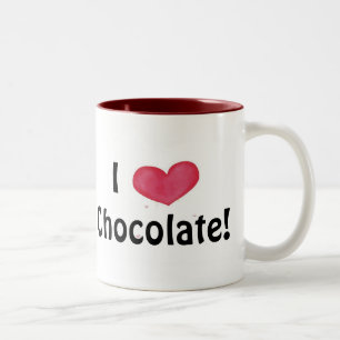 I love chocolate mug