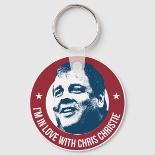 I love Chris Christie Key Ring