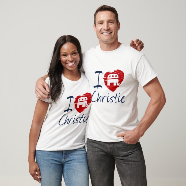 I LOVE CHRISTIE SKETCH -.png T-Shirt (Unisex)