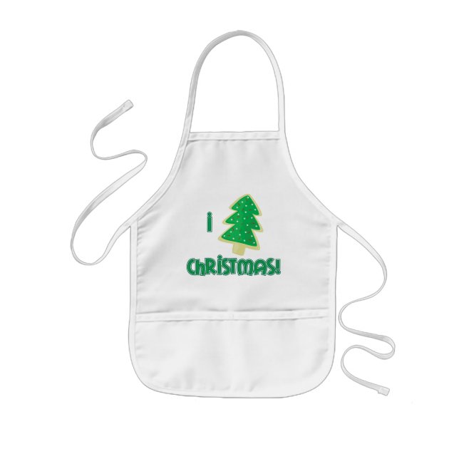 I love Christmas! Kids Apron (Front)