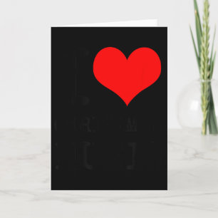 I Love Christmas Music - Funny Christmas Card