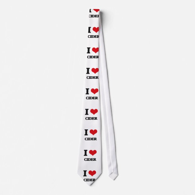 I love Cider Tie (Front)