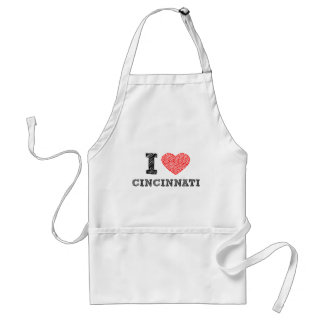 I-Love-Cincinnati Standard Apron