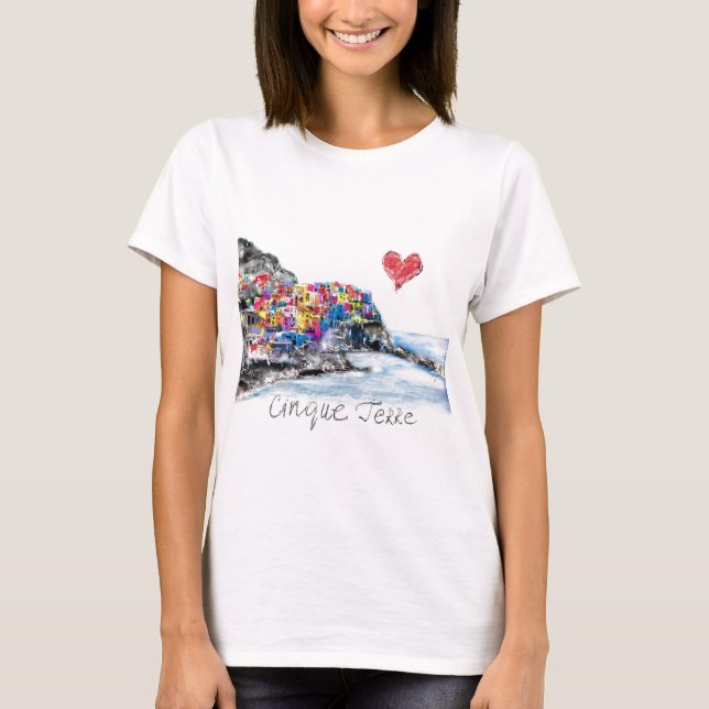 I love cinque terre T-Shirt (Front)
