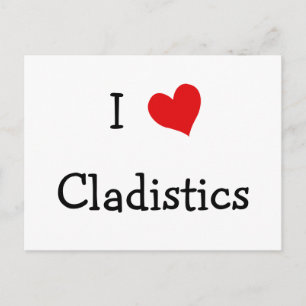 I Love Cladistics Postcard