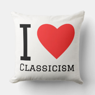 I love classicism cushion