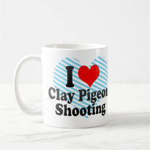 I love Clay Pigeon Shooting Coffee Mug