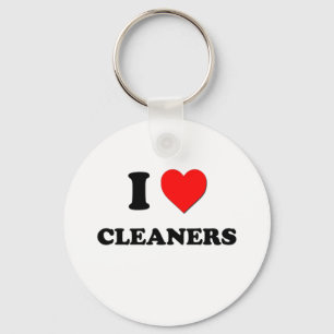 I love Cleaners Key Ring