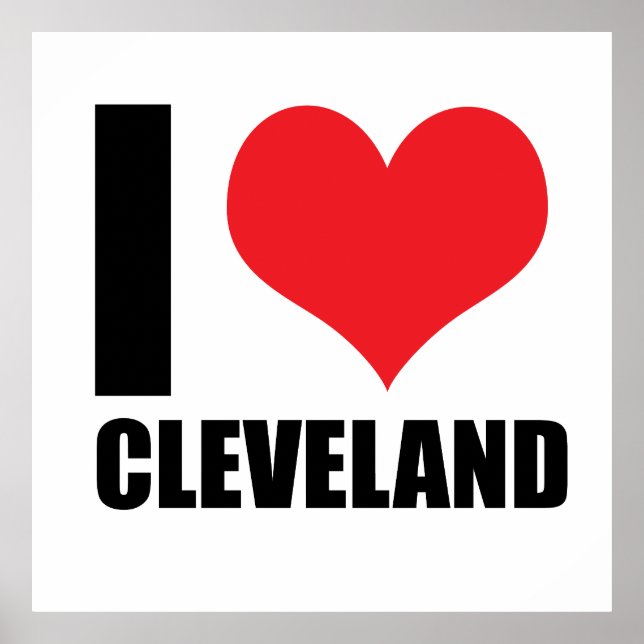 I love Cleveland  Poster (Front)