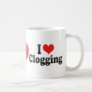I Love Clogging Coffee Mug
