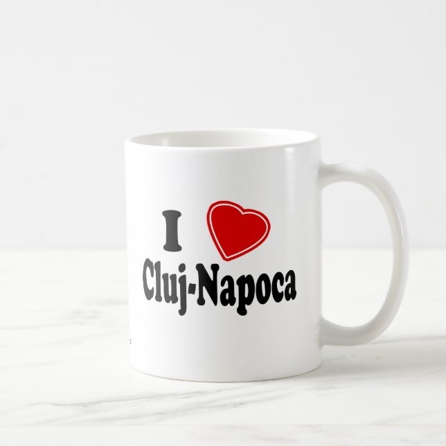 I Love Cluj-Napoca Coffee Mug (Right)
