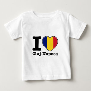 I love Cluj Napoka Baby T-Shirt