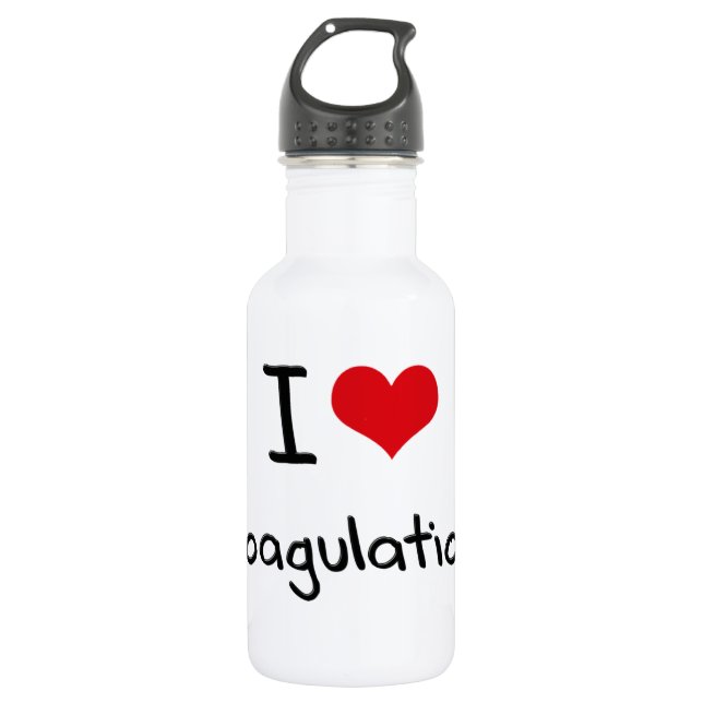 I love Coagulation 532 Ml Water Bottle (Front)