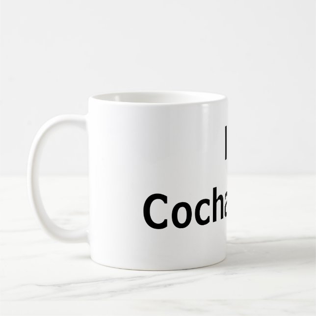 I love Cochabamba Coffee Mug (Left)