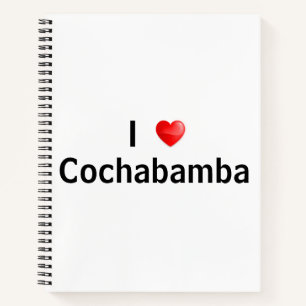I love Cochabamba Notebook