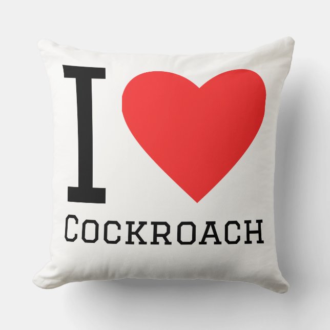 I love cockroach cushion (Front)