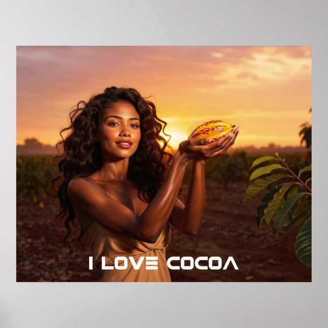 I LOVE COCOA POSTER (Front)