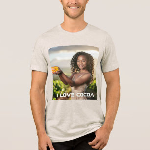 I LOVE COCOA Tri-Blend SHIRT