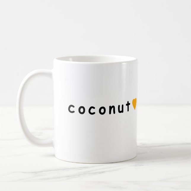 I love coconut coffee mug (Left)