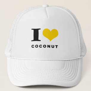 I love coconut trucker hat