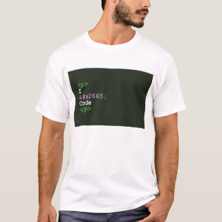 I love code T-Shirt