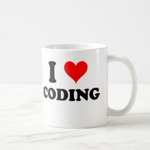 I Love Coding Coffee Mug