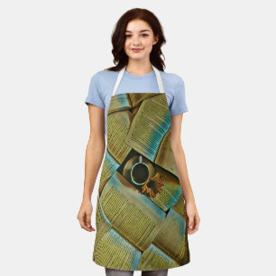 I love coffee and books apron