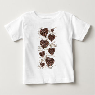 I Love Coffee!! Baby T-Shirt