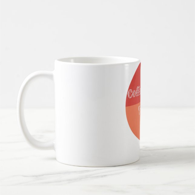 i love coffee drinker caffeinated  (2)   mug (Left)