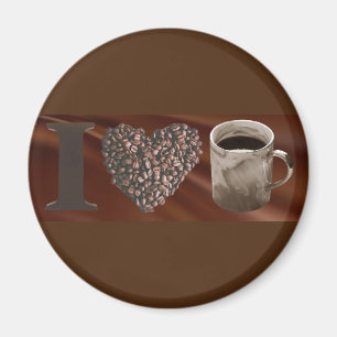 I Love Coffee Magnet