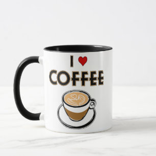 I Love Coffee Mug