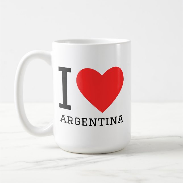 I love  coffee mug (Left)