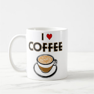 I Love Coffee Mug