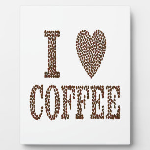 I Love Coffee Plaque