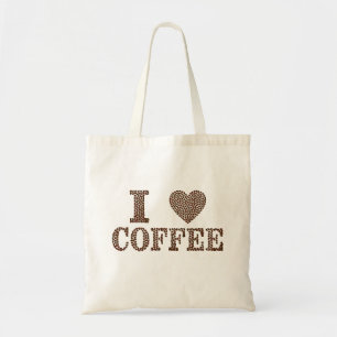 I Love Coffee Tot Bag