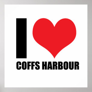 I love Coffs Harbour Poster